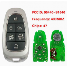 PN:95440-S1640 6B Smart Remote Key FOB 433MHZ ID47 for Hyundai Santa Fe 2023 6BUTTONS PN:95440-S1640