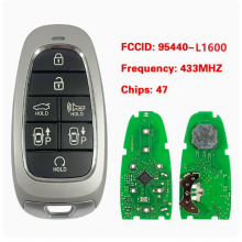 PN 95440-L1600 7 Buttons Smart Key ​For Hyundai Sonata 2021 433MHz 47 Chip Keyless Go