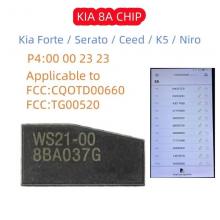 Original 8A/H Chip Transponder Ceramic Chip For Hyundai KIA Car Keys P4 :00 00 23 23