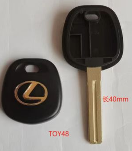 Transponder Key Shell TOY48  for Lexus