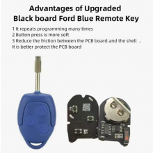 New Upgrated Version Black Board  Never Lose Code For Ford Transit 2006-2014 Remote Key 434MHZ 4D63 Chip 6C1T 15K601